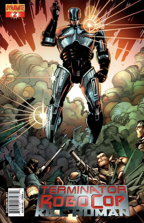 Cover of Terminator / RoboCop: Kill Human #2