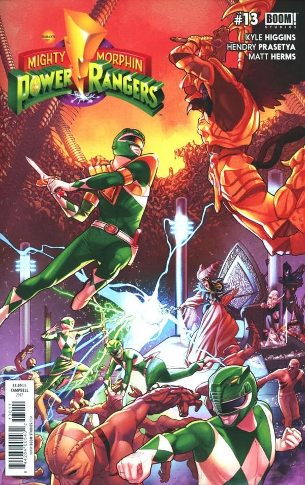 Cover of Mighty Morphin Power Rangers #13