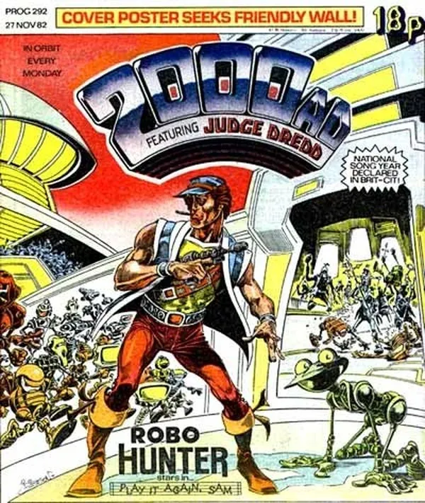 Cover of 2000 AD #292