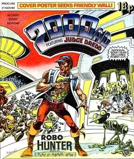 Cover of 2000 AD #292