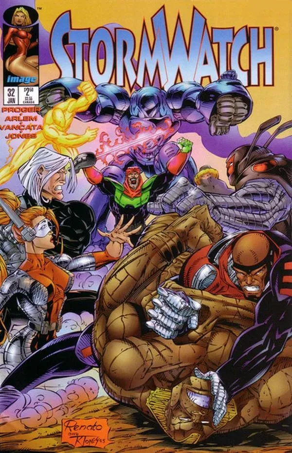 Cover of Stormwatch #32