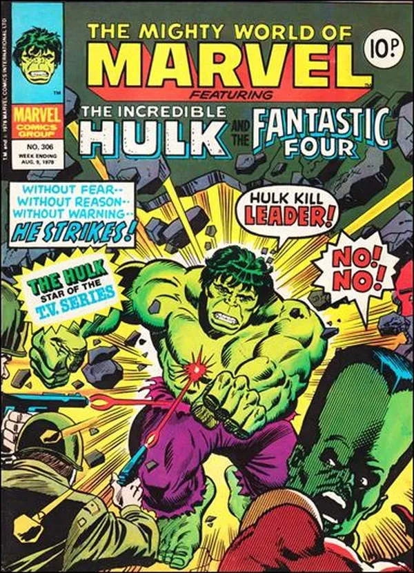 Cover of The Mighty World of Marvel #306