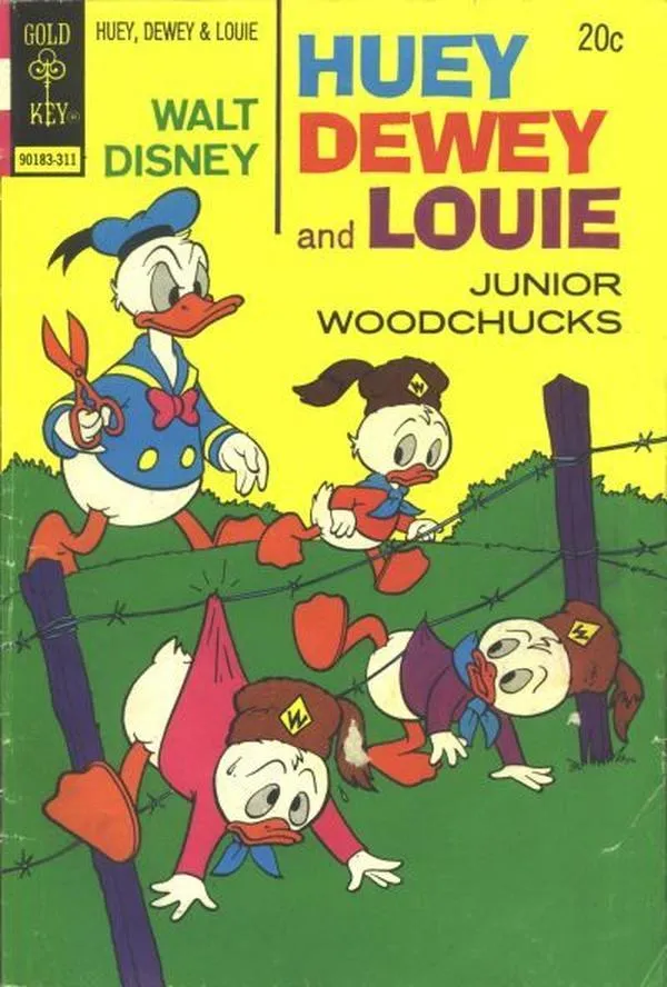 Cover of Walt Disney Huey, Dewey and Louie Junior Woodchucks #23