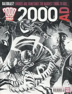 Cover of 2000 AD #1835