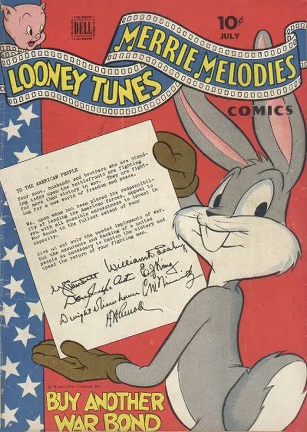Cover of Looney Tunes and Merrie Melodies Comics #45