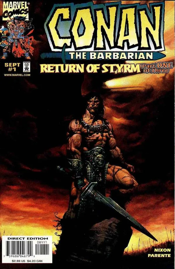 Cover of Conan: Return of Styrm #1