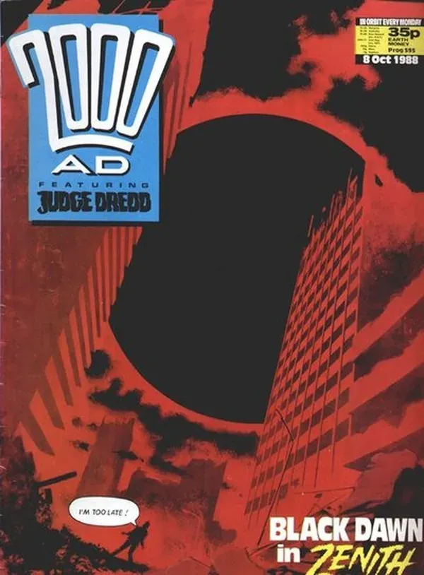 Cover of 2000 AD #595