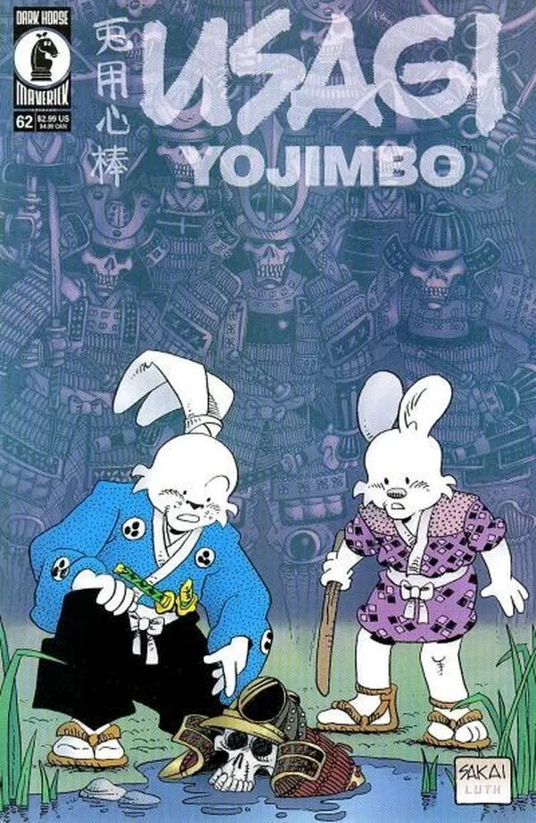 Cover of Usagi Yojimbo #62