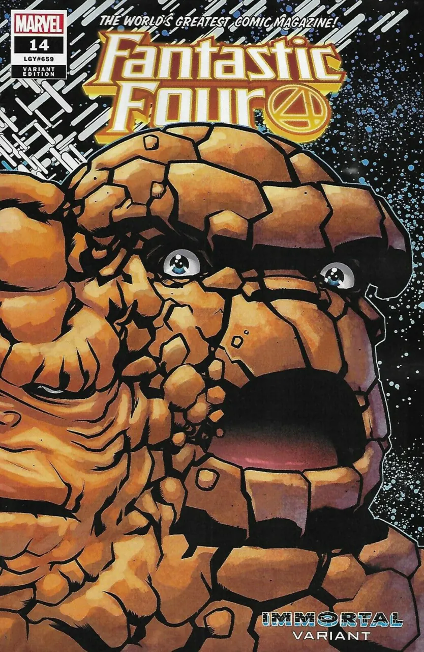 Cover of Fantastic Four #14 (659)