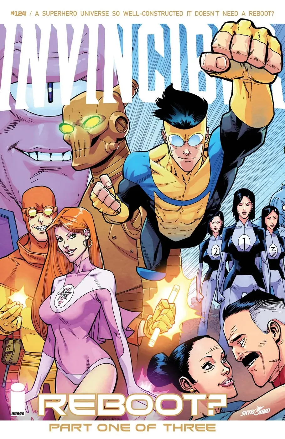 Cover of Invincible #124