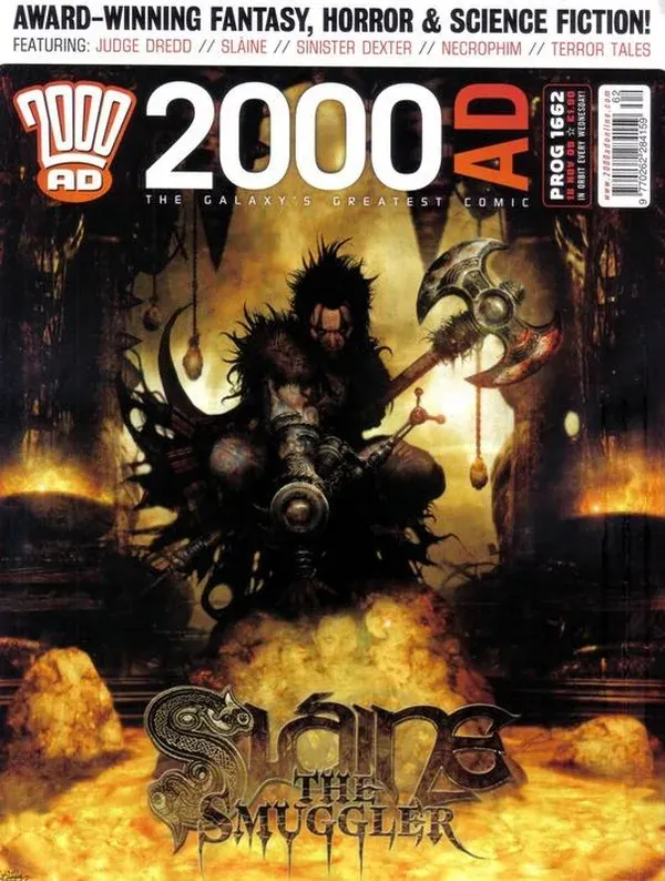 Cover of 2000 AD #1662