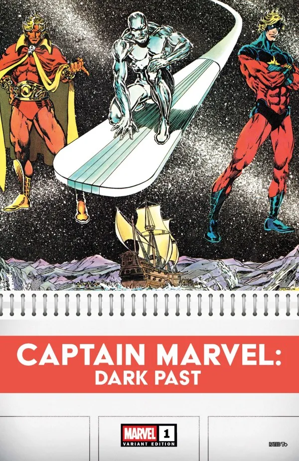 Cover of Captain Marvel: Dark Past #1