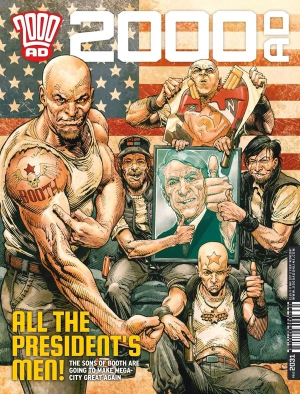 Cover of 2000 AD #2031