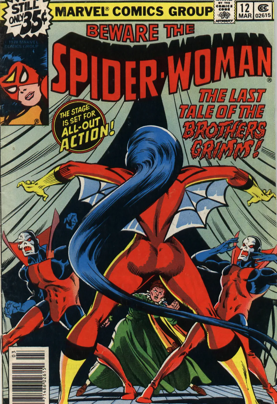 Cover of Spider-Woman #12