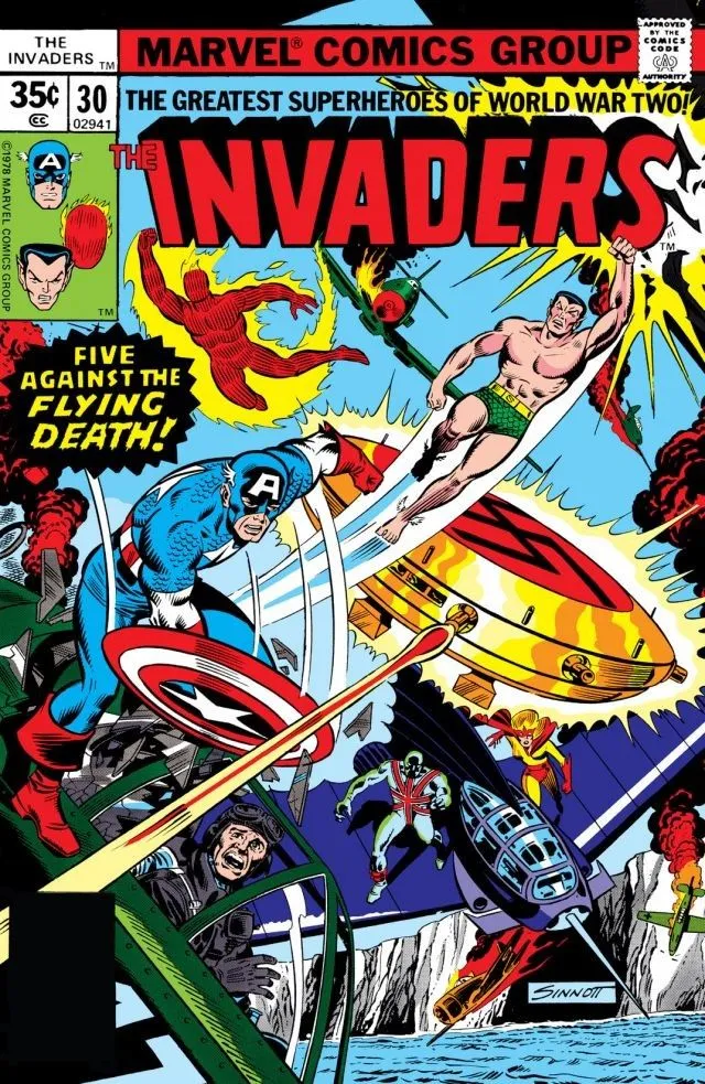 Cover of The Invaders #30