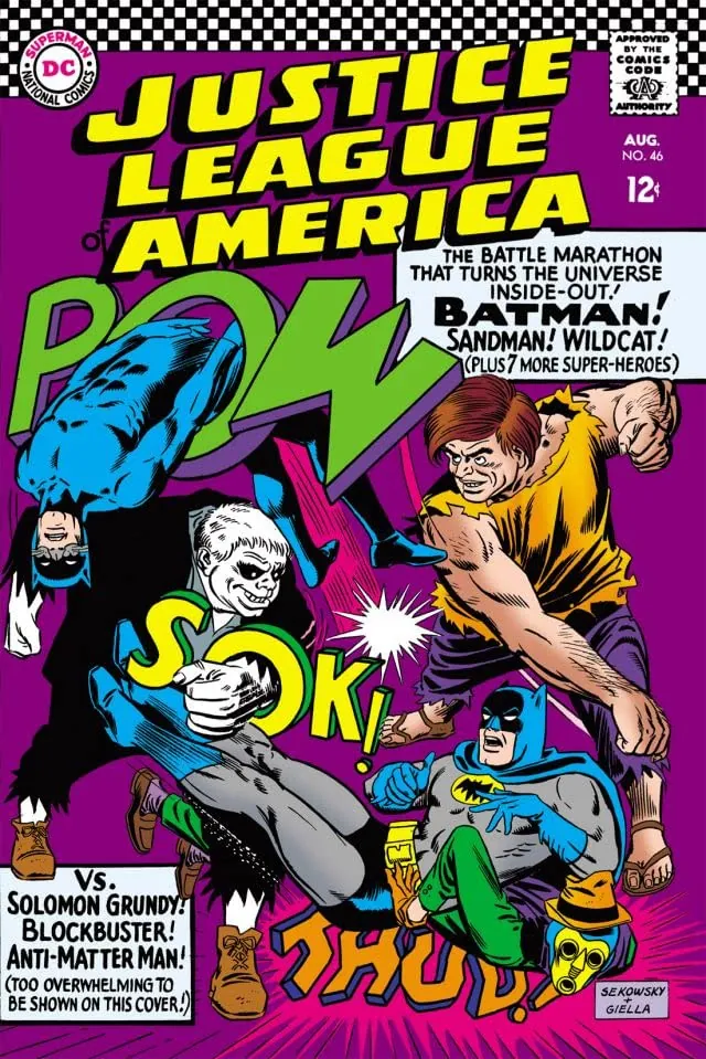 Cover of Justice League of America #46
