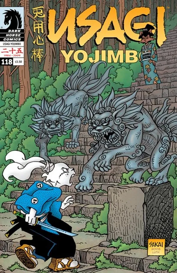 Cover of Usagi Yojimbo #118
