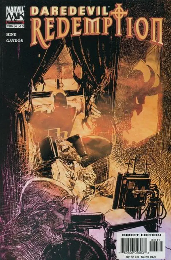 Cover of Daredevil: Redemption #4