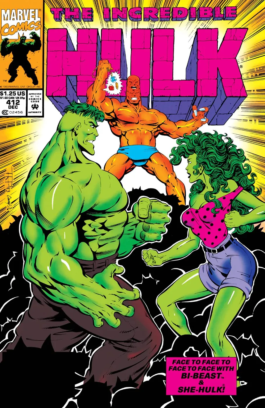 Cover of The Incredible Hulk #412