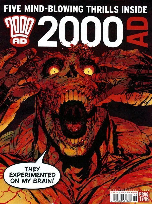 Cover of 2000 AD #1746