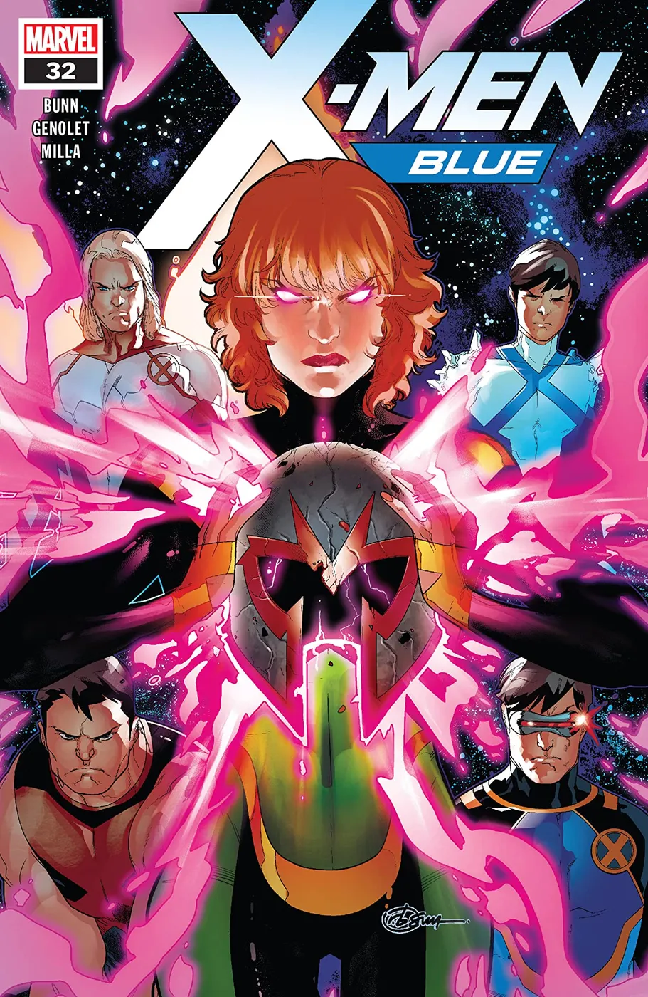 Cover of X-Men: Blue #32