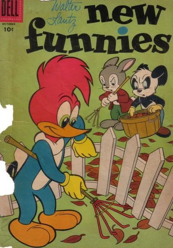 Cover of Walter Lantz New Funnies #236
