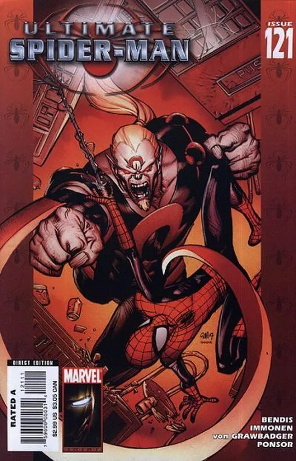 Cover of Ultimate Spider-Man #121