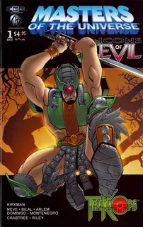 Cover of Masters of the Universe, Icons of Evil: Tri-Klops #1