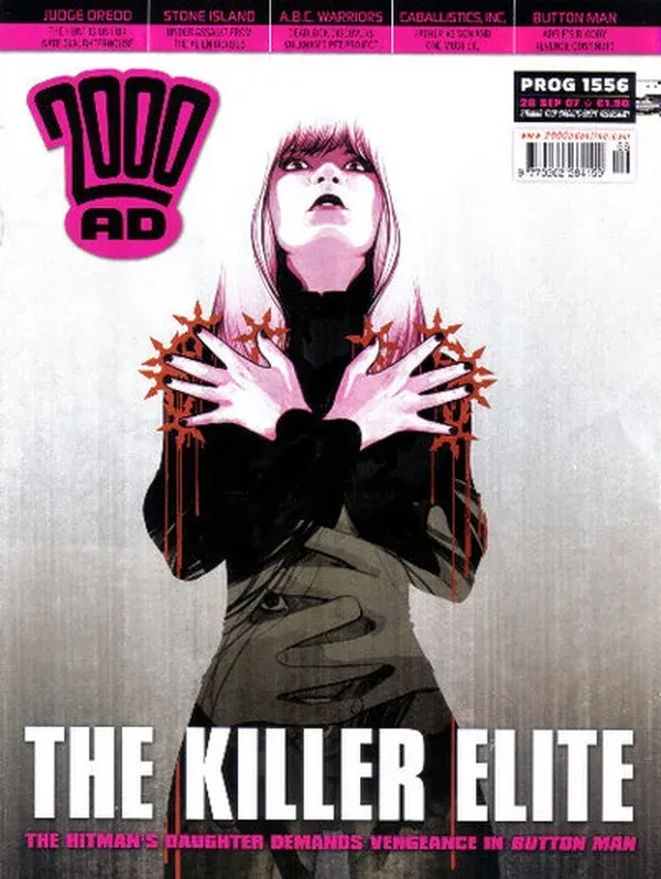 Cover of 2000 AD #1556