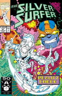 Cover of Silver Surfer #57