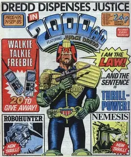 Cover of 2000 AD #435