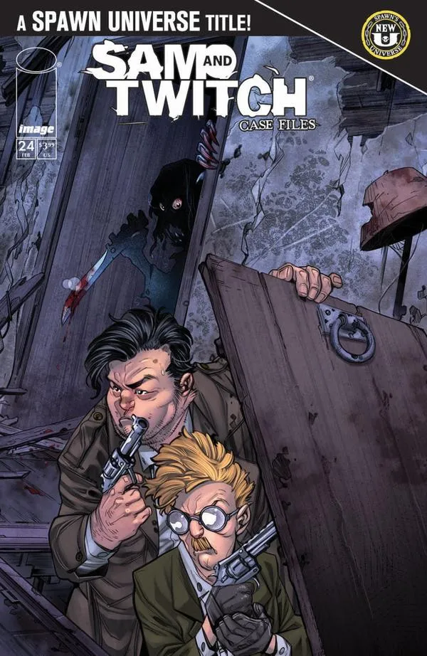 Cover of Sam and Twitch: Case Files #24