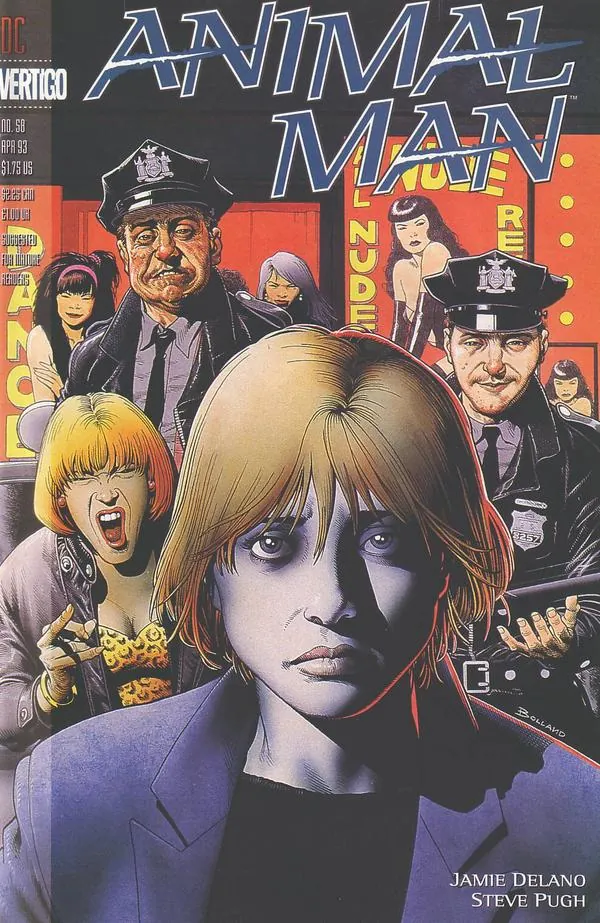 Cover of Animal Man #58