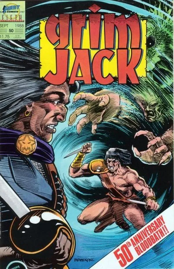 Cover of GrimJack #50