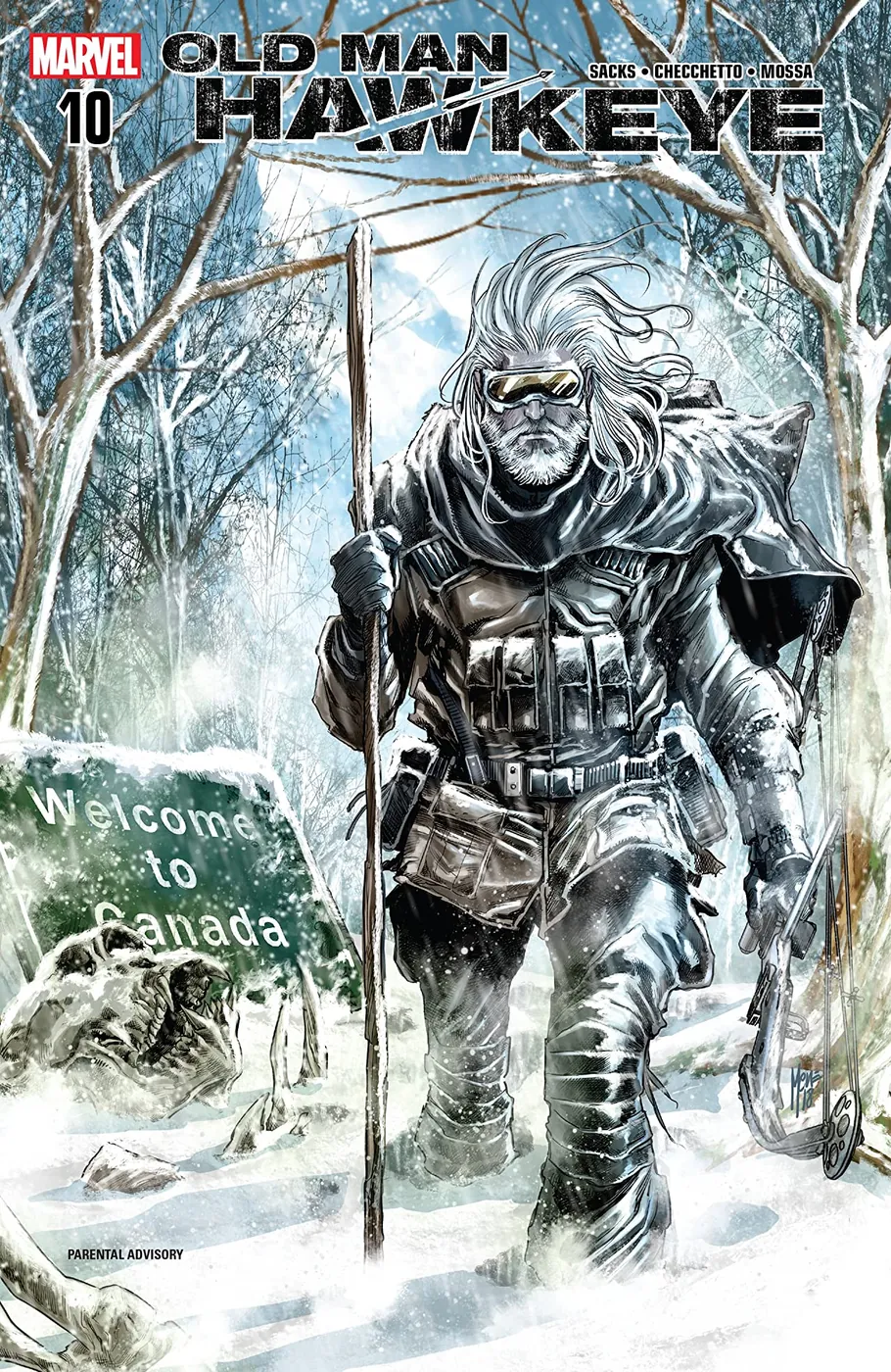 Cover of Old Man Hawkeye #10