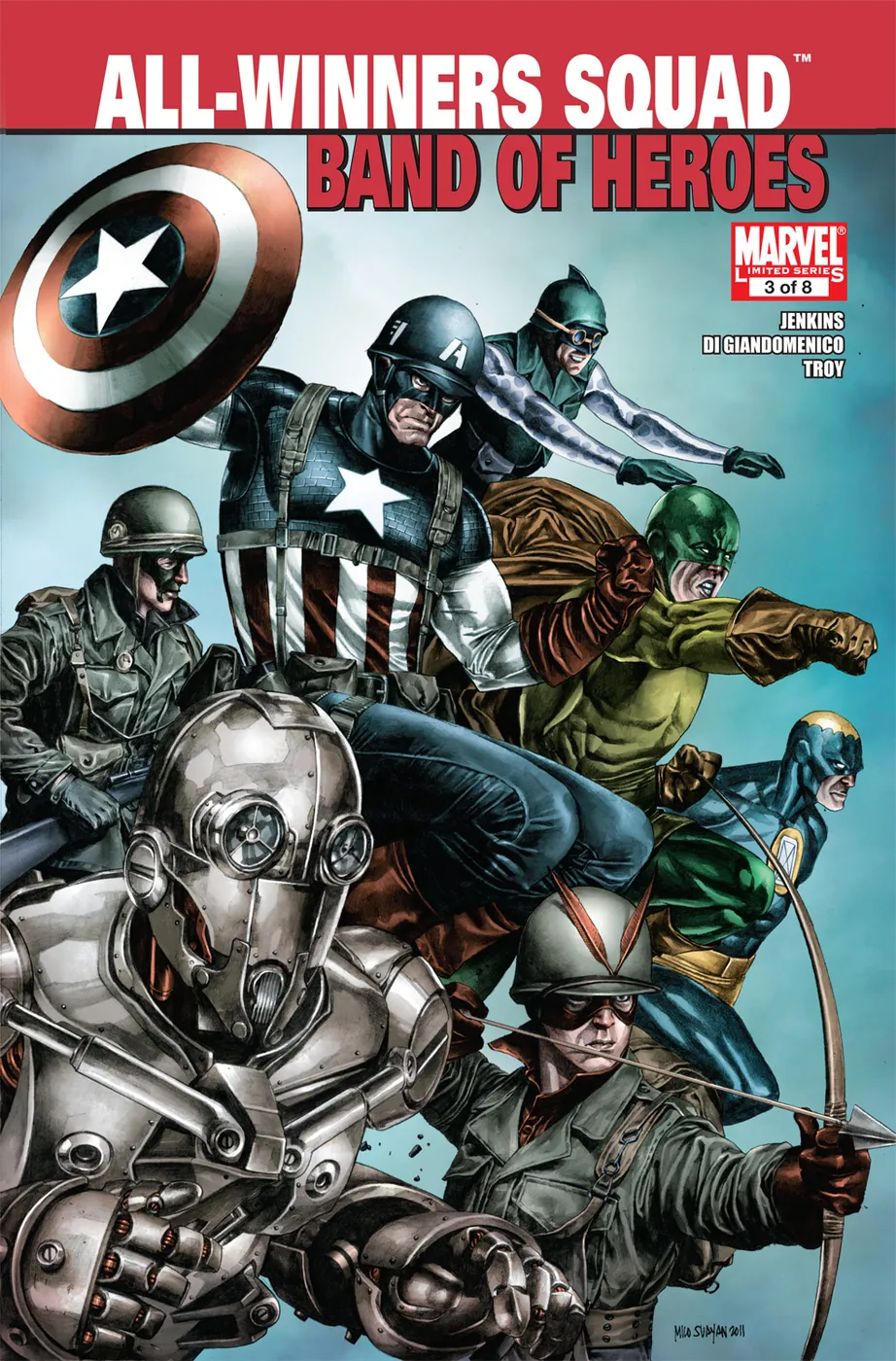Cover of All-Winners Squad: Band of Heroes #3