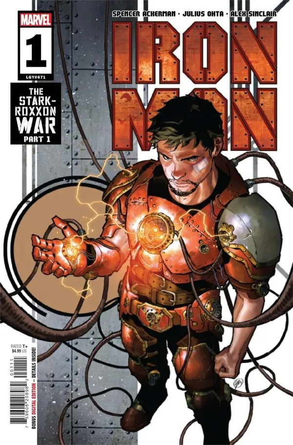 Cover of Iron Man #1