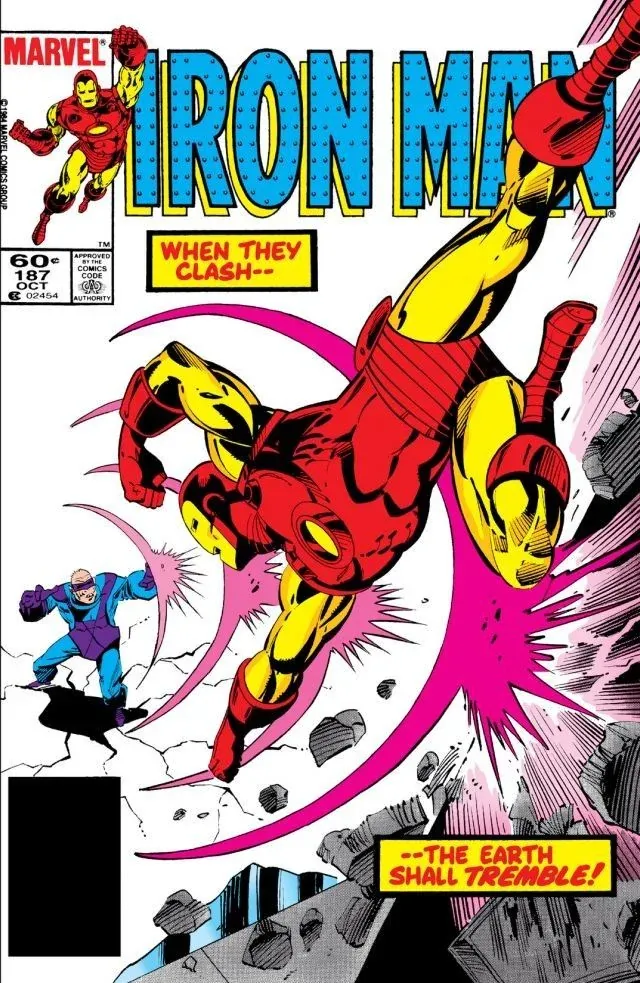 Cover of Iron Man #187