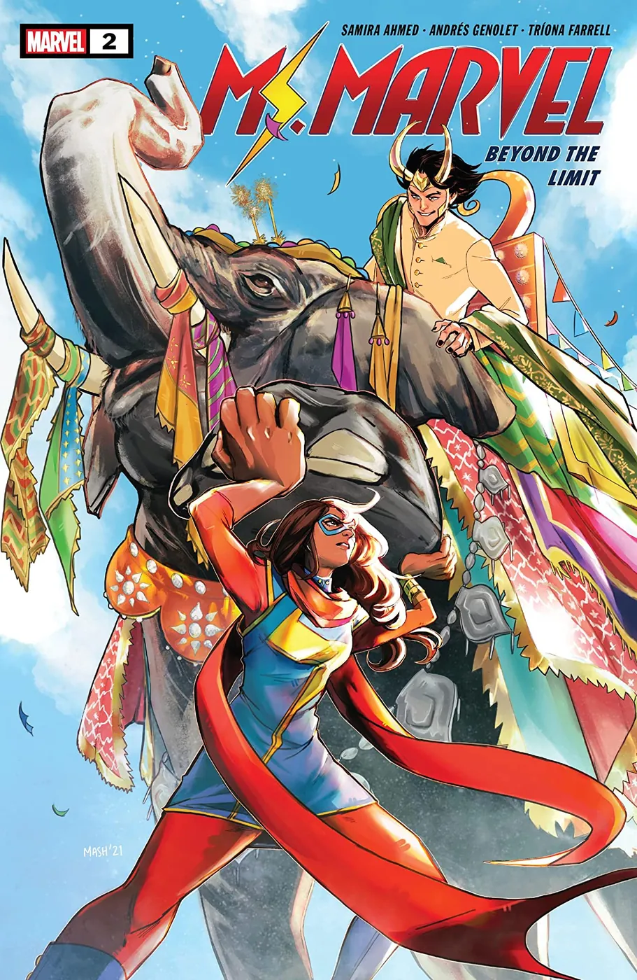 Cover of Ms. Marvel: Beyond the Limit #2