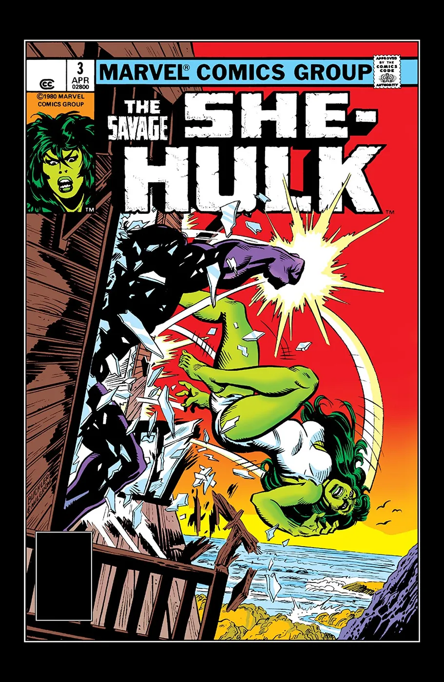 Cover of The Savage She-Hulk #3
