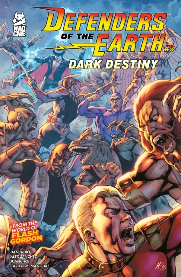Cover of Defenders of the Earth: Dark Destiny #3