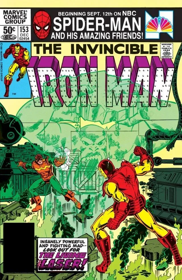 Cover of Iron Man #153