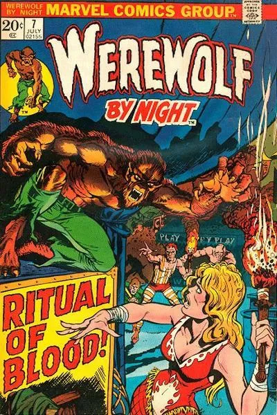 Cover of Werewolf by Night #7