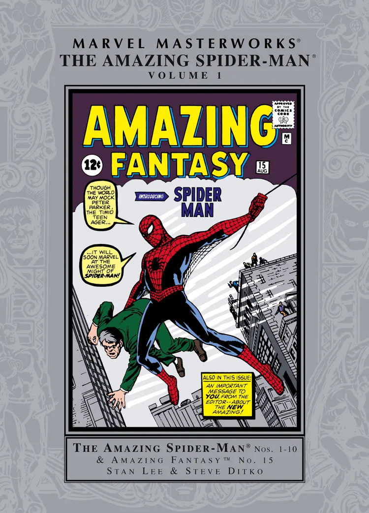 Cover of Marvel Masterworks: The Amazing Spider-Man #1
