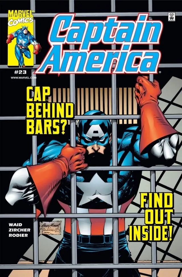Cover of Captain America #23