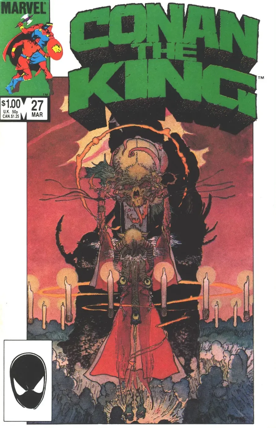 Cover of Conan the King #27