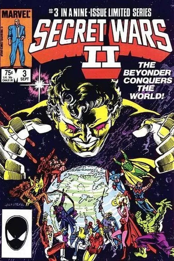 Cover of Secret Wars II #3