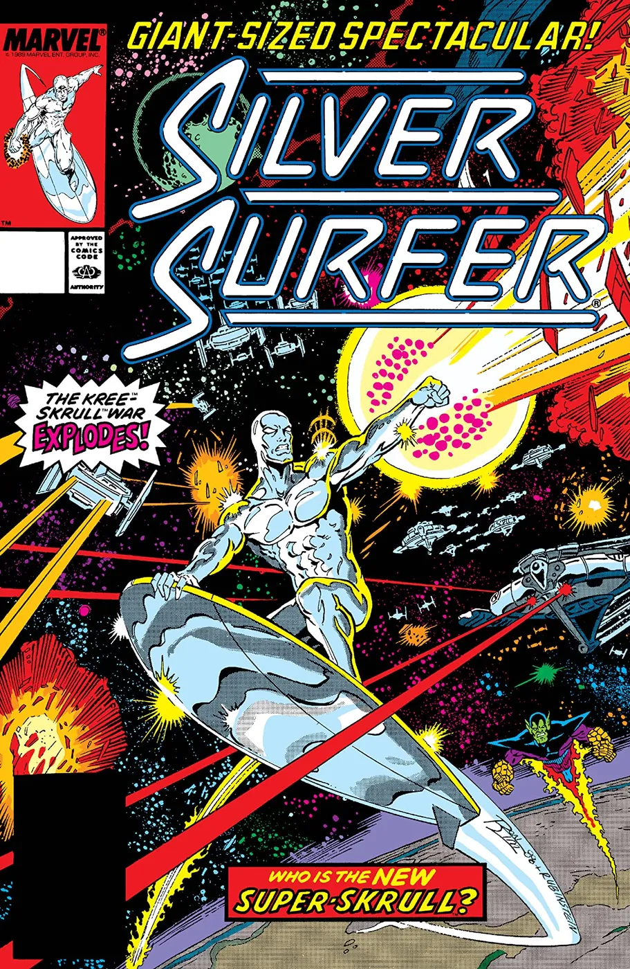 Cover of Silver Surfer #25
