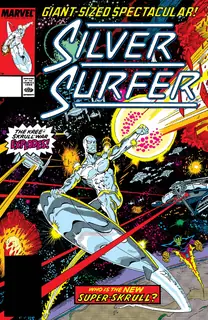 Cover of Silver Surfer #25