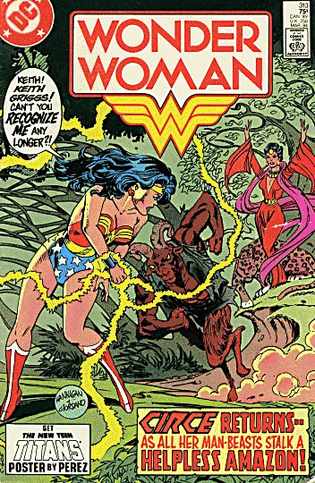 Cover of Wonder Woman #313
